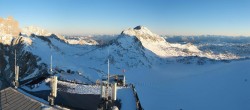 Archiv Foto Webcam Panoramablick Dachstein Gletscher 07:00