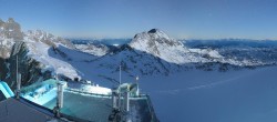 Archived image Webcam Panoramic view over the Dachstein Glacier 01:00