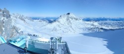 Archived image Webcam Panoramic view over the Dachstein Glacier 03:00