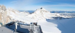 Archived image Webcam Panoramic view over the Dachstein Glacier 09:00