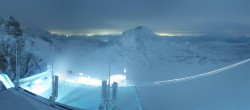 Archiv Foto Webcam Panoramablick Dachstein Gletscher 03:00