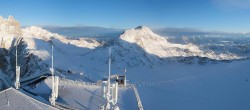 Archiv Foto Webcam Panoramablick Dachstein Gletscher 07:00