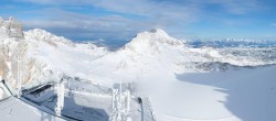 Archiv Foto Webcam Panoramablick Dachstein Gletscher 09:00