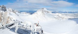 Archiv Foto Webcam Panoramablick Dachstein Gletscher 11:00