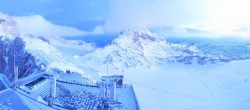 Archiv Foto Webcam Panoramablick Dachstein Gletscher 05:00