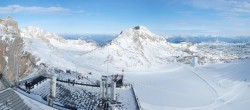 Archiv Foto Webcam Panoramablick Dachstein Gletscher 09:00