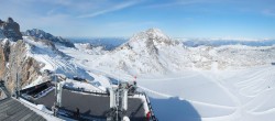 Archiv Foto Webcam Panoramablick Dachstein Gletscher 13:00