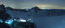 Archiv Foto Webcam Panoramablick Dachstein Gletscher 01:00