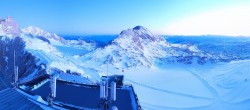 Archiv Foto Webcam Panoramablick Dachstein Gletscher 05:00