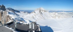 Archived image Webcam Panoramic view over the Dachstein Glacier 13:00