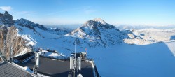 Archived image Webcam Panoramic view over the Dachstein Glacier 15:00