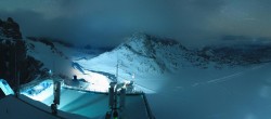 Archived image Webcam Panoramic view over the Dachstein Glacier 23:00