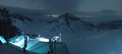 Archiv Foto Webcam Panoramablick Dachstein Gletscher 01:00