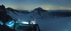 Archiv Foto Webcam Panoramablick Dachstein Gletscher 23:00