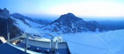 Archiv Foto Webcam Panoramablick Dachstein Gletscher 03:00
