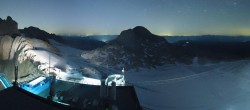 Archiv Foto Webcam Panoramablick Dachstein Gletscher 18:00