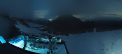 Archiv Foto Webcam Panoramablick Dachstein Gletscher 23:00