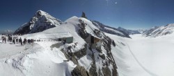 Archived image Webcam Jungfraujoch: Panoramic View 09:00