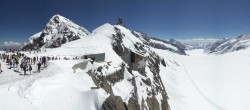 Archived image Webcam Jungfraujoch: Panoramic View 11:00