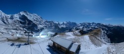 Archived image Webcam Top Station Lauberhorn 01:00