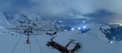 Archived image Webcam Top Station Lauberhorn 23:00