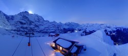 Archiv Foto Webcam Wengen: Bergstation Lauberhorn 05:00