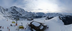 Archiv Foto Webcam Wengen: Bergstation Lauberhorn 15:00