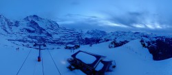 Archiv Foto Webcam Wengen: Bergstation Lauberhorn 17:00