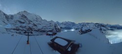 Archiv Foto Webcam Wengen: Bergstation Lauberhorn 03:00