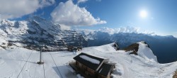 Archiv Foto Webcam Wengen: Bergstation Lauberhorn 17:00