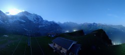 Archiv Foto Webcam Wengen: Bergstation Lauberhorn 01:00