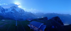 Archiv Foto Webcam Wengen: Bergstation Lauberhorn 03:00