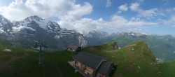 Archiv Foto Webcam Wengen: Bergstation Lauberhorn 09:00