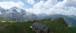 Archiv Foto Webcam Wengen: Bergstation Lauberhorn 11:00