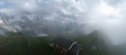 Archiv Foto Webcam Wengen: Bergstation Lauberhorn 17:00