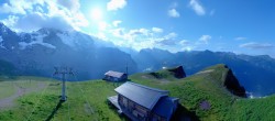 Archiv Foto Webcam Wengen: Bergstation Lauberhorn 03:00