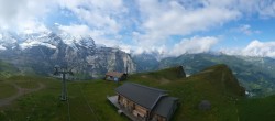 Archiv Foto Webcam Wengen: Bergstation Lauberhorn 09:00