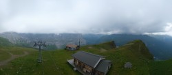 Archiv Foto Webcam Wengen: Bergstation Lauberhorn 13:00