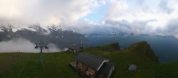 Archiv Foto Webcam Wengen: Bergstation Lauberhorn 19:00