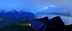 Archiv Foto Webcam Wengen: Bergstation Lauberhorn 21:00