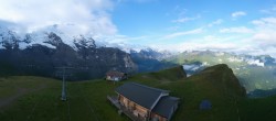 Archiv Foto Webcam Wengen: Bergstation Lauberhorn 07:00