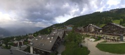 Archived image Webcam Village Centre Anzère 19:00