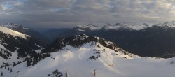 Archiv Foto Webcam Silvretta Montafon: Panoramablick Nova Stoba 06:00