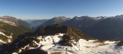 Archiv Foto Webcam Silvretta Montafon: Panoramablick Nova Stoba 07:00