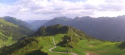 Archiv Foto Webcam Silvretta Montafon: Panoramablick Nova Stoba 07:00