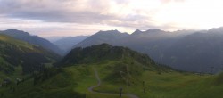 Archiv Foto Webcam Silvretta Montafon: Panoramablick Nova Stoba 05:00