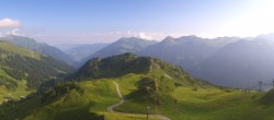 Archiv Foto Webcam Silvretta Montafon: Panoramablick Nova Stoba 07:00