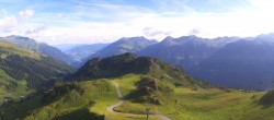 Archiv Foto Webcam Silvretta Montafon: Panoramablick Nova Stoba 07:00
