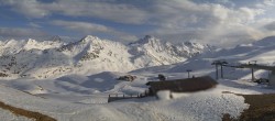 Archiv Foto Webcam Santa Caterina Valfurva: Panoramablick Skigebiet 17:00