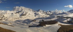 Archiv Foto Webcam Santa Caterina Valfurva: Panoramablick Skigebiet 17:00